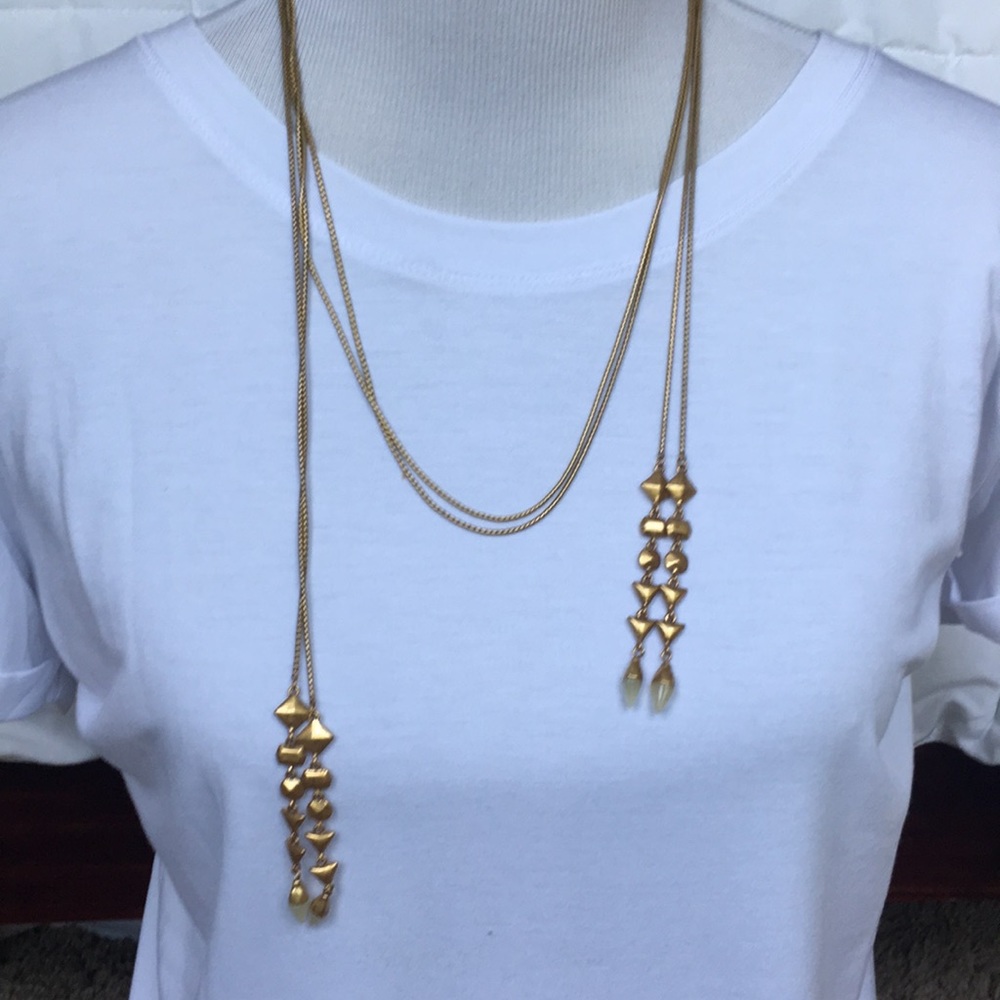 Stella and Dot Brynn Lariat Necklace